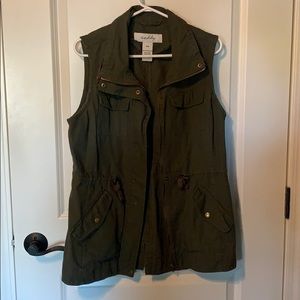 Army green vest
